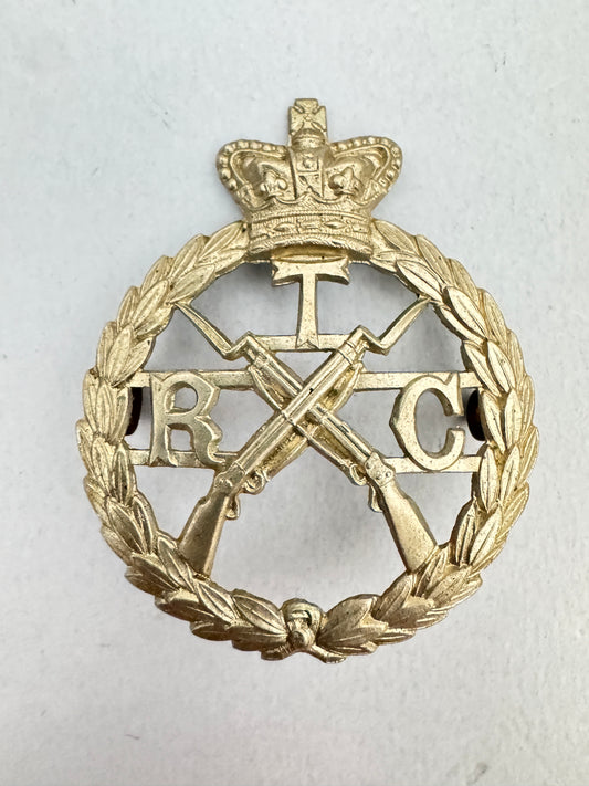 British Colonial Australia Tasmanian Rifle Club Cap Badge TRC