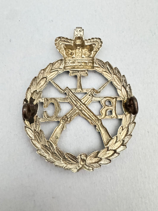 British Colonial Australia Tasmanian Rifle Club Cap Badge TRC
