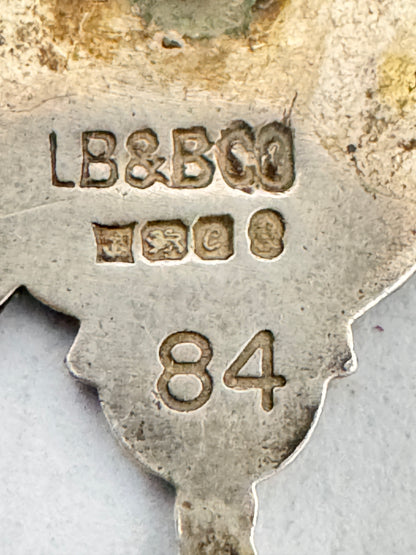 Popski's Private Army Association Hallmarked Silver Cap Badge