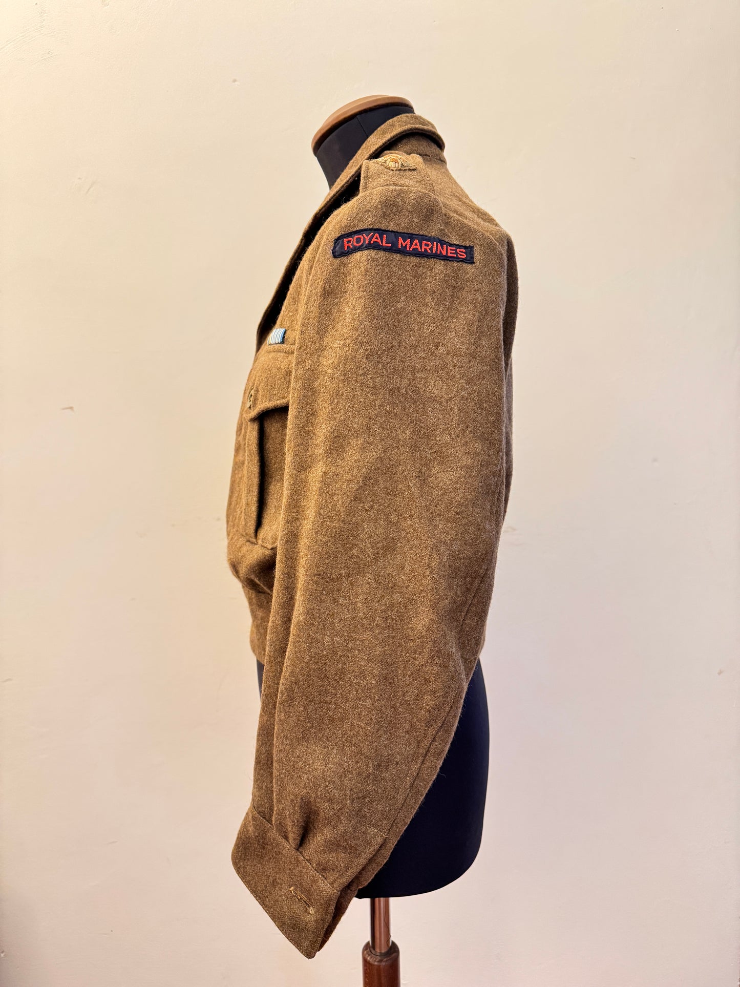 British Royal Marines Officer Battledress Uniform Blouse Tunic