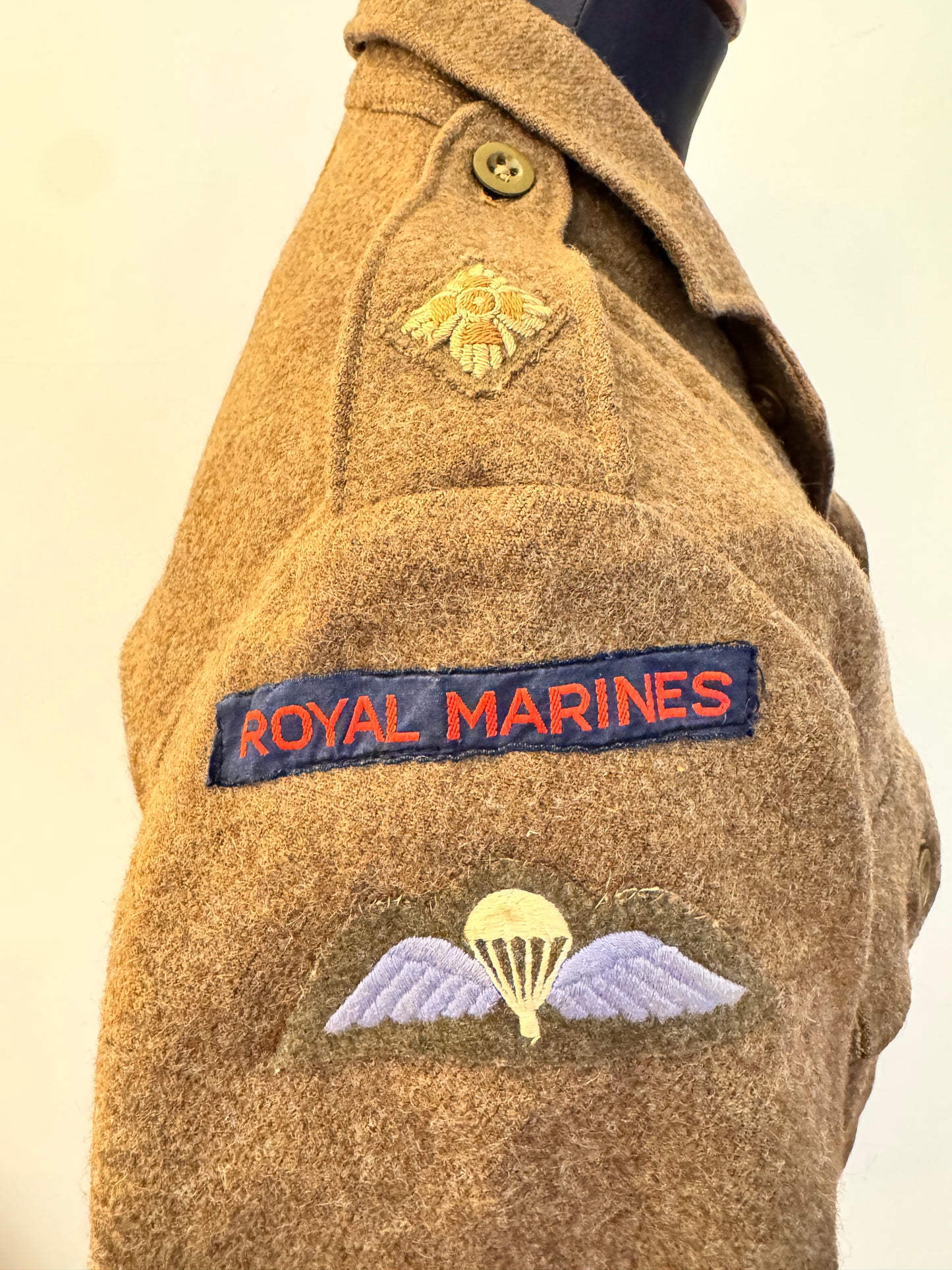British Royal Marines Officer Battledress Uniform Blouse Tunic