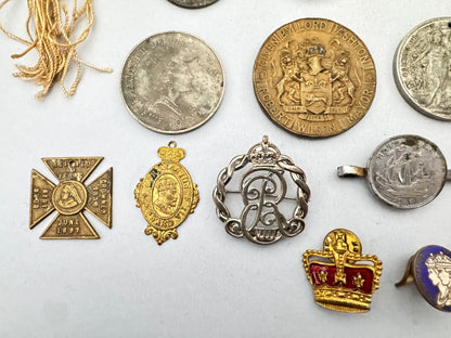 British Royal Commemorative Medals Lot Victoria Edward VII George V George VI