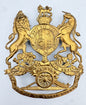 British Army Royal Artillery Home Service Helmet Plate Badge