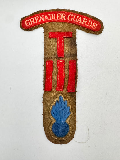 British Army 3rd Guards Brigade Trench Mortar Combination Formation Sign