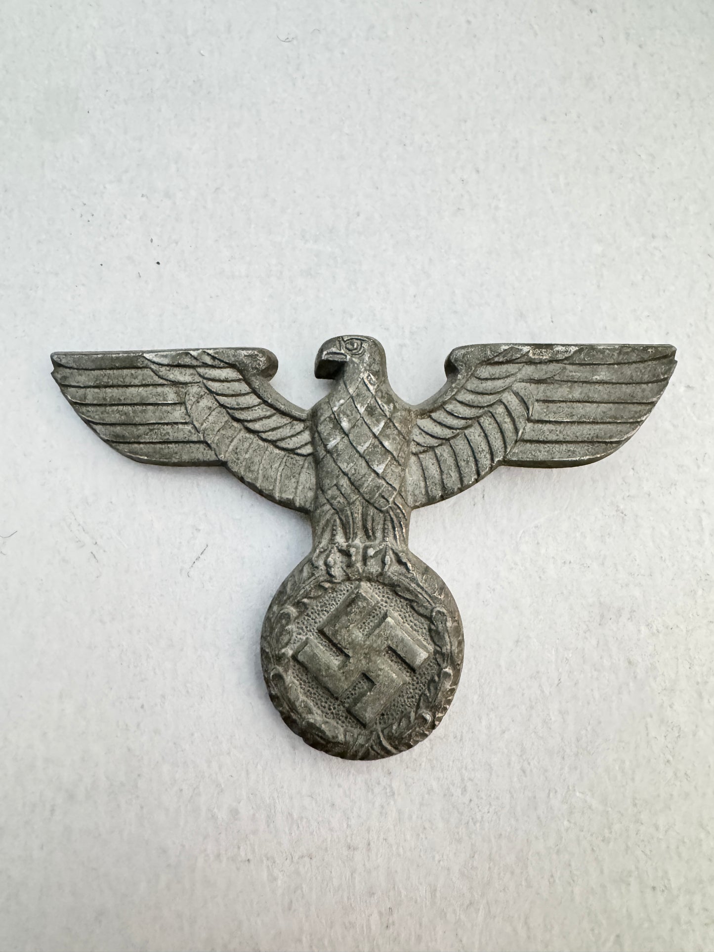 Third Reich Civil Servant Cap Eagle Badge RZM M1/111