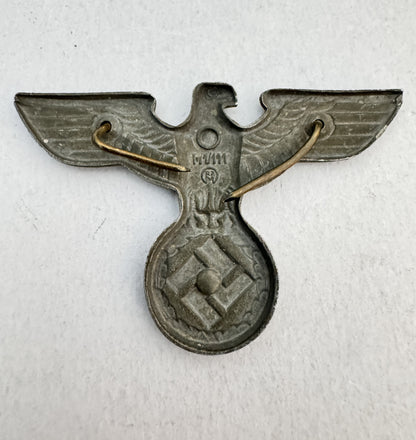 Third Reich Civil Servant Cap Eagle Badge RZM M1/111