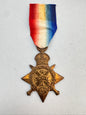 WW1 British Army 1914 Mons Star Medal 1/6 WELSH REGIMENT TERRITORIAL FORCE