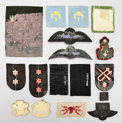 British Military Insignia Formation Sign Arm Badges