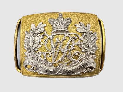 Victorian British Army Dragoons Cavalry Officer Belt Buckle Clasp