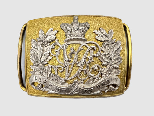 Victorian British Army Dragoons Cavalry Officer Belt Buckle Clasp