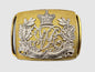Victorian British Army Dragoons Cavalry Officer Belt Buckle Clasp