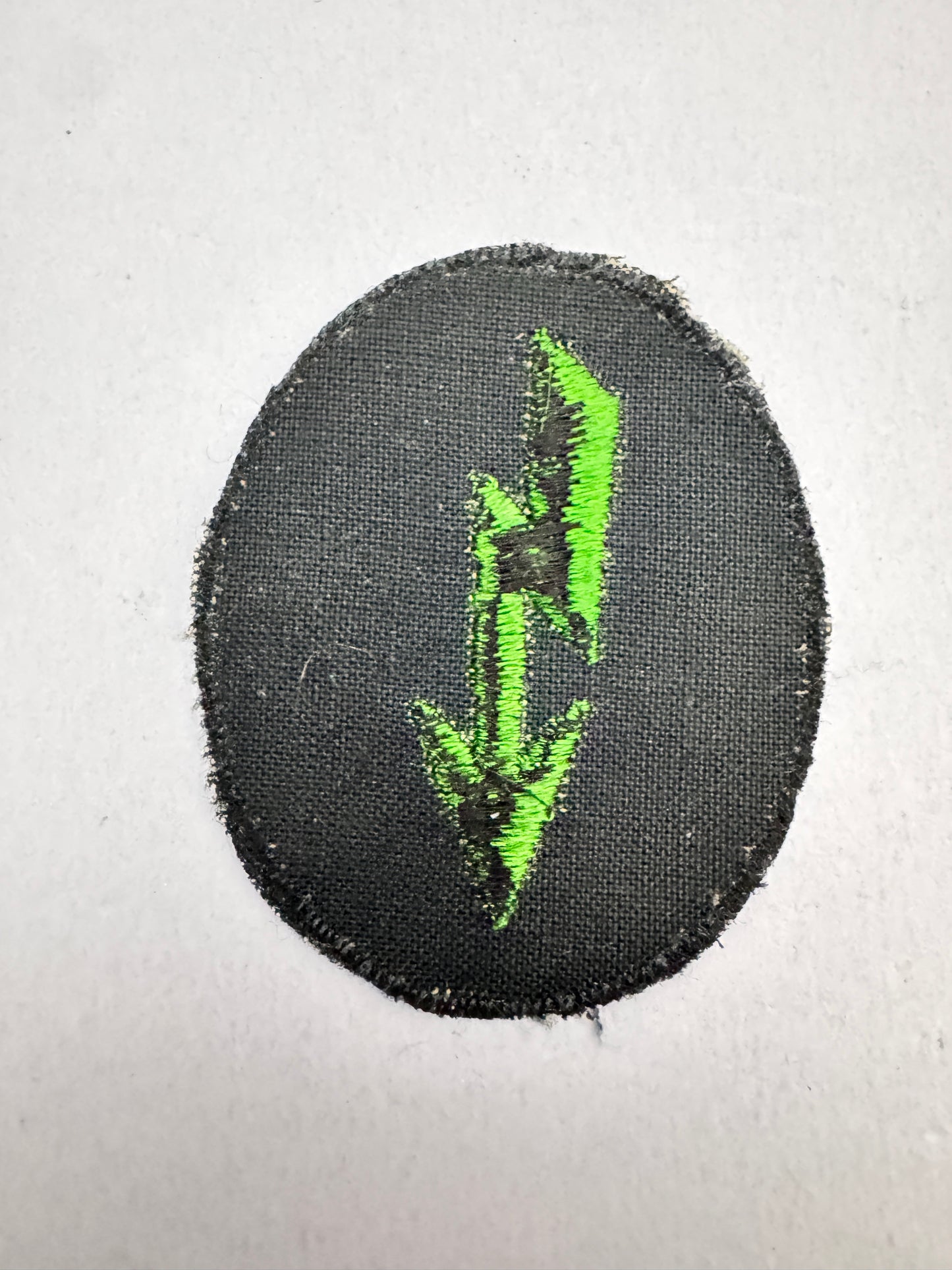 WW2 German Army Gebirgsjager Signals Blitz Arm Badge