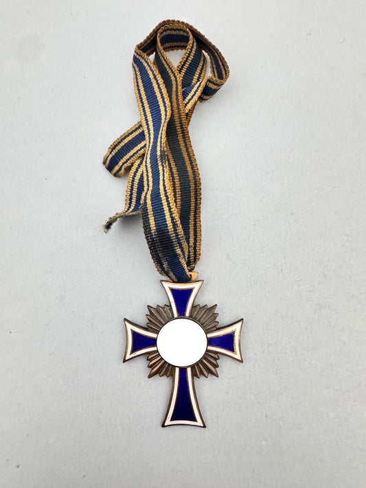 Third Reich German Mother's Cross Bronze Grade Medal