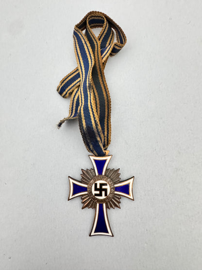 Third Reich German Mother's Cross Bronze Grade Medal