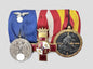 German Luftwaffe Legion Condor Medal Bar 1936 Spanish Civil War