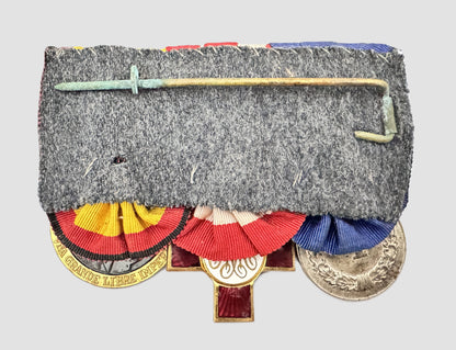 German Luftwaffe Legion Condor Medal Bar 1936 Spanish Civil War