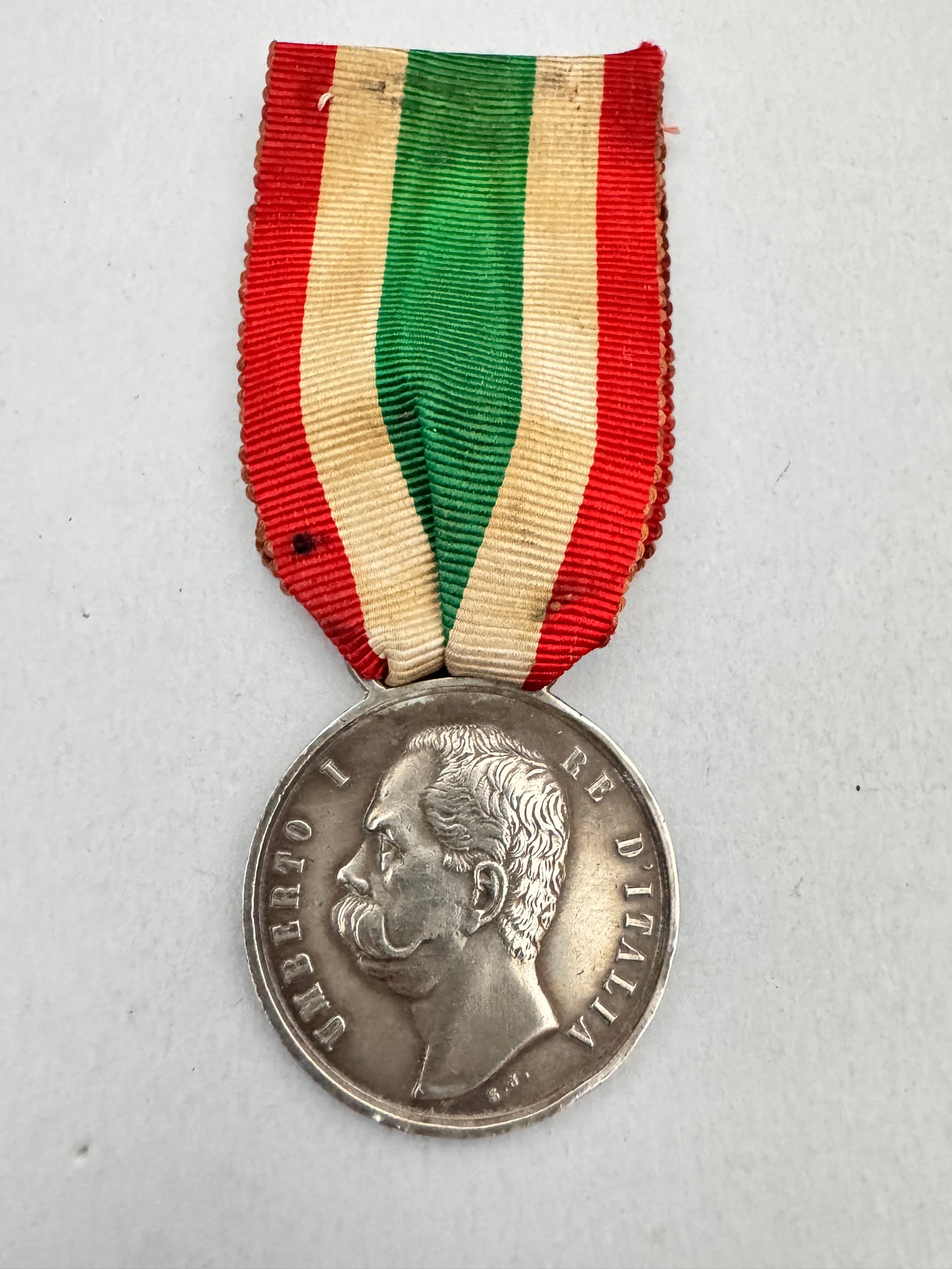 Italian Independence Wars Medal Unita d'Italia 1848 1870 S. Johnson