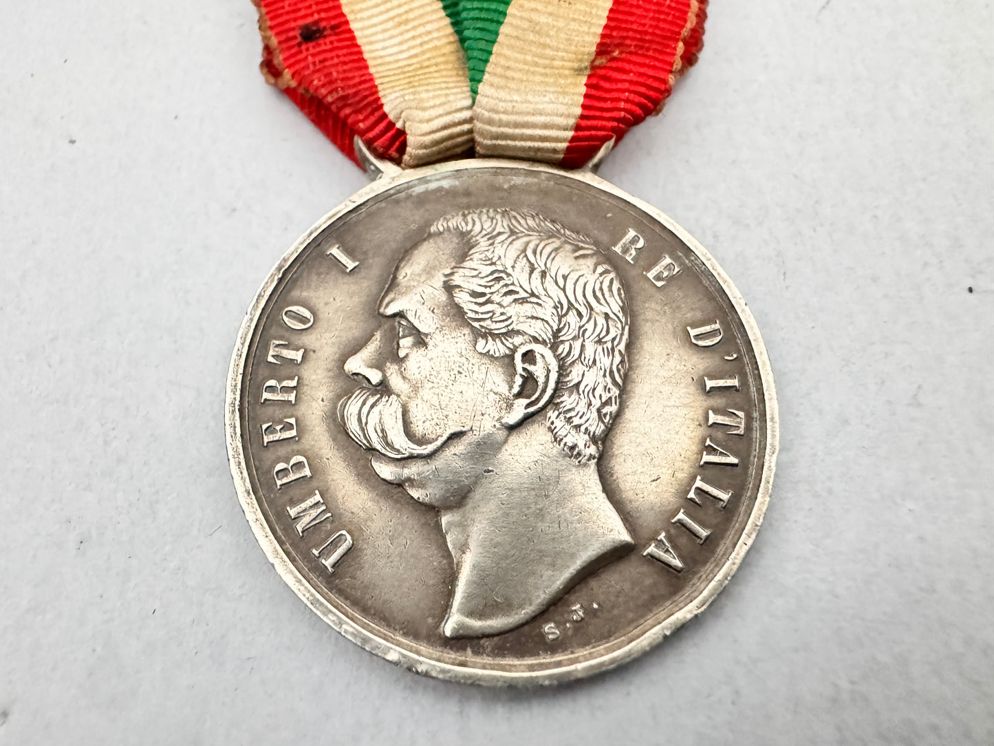 Italian Independence Wars Medal Unita d'Italia 1848 1870 S. Johnson