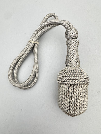 WW2 German Army Aluminium Dagger Portepee Troddel Hanger Knot
