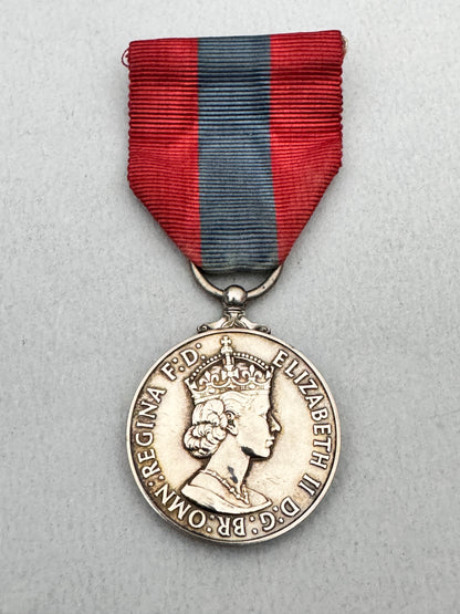 British Imperial Service Medal (ISM) QEII Issue Cased