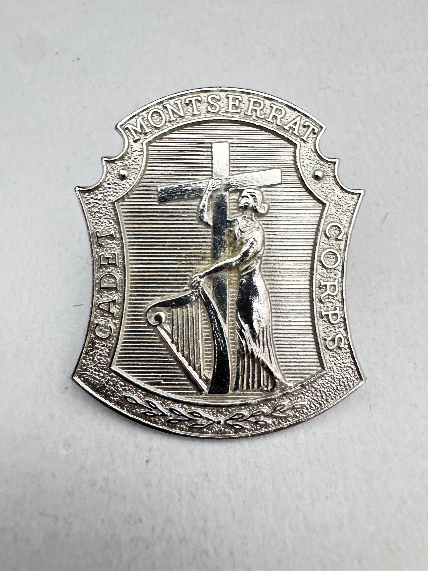 British Commonwealth Montserrat Defence Force Cadet Corps Cap Badge