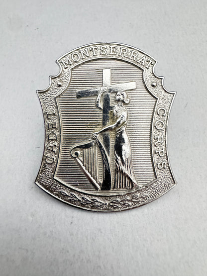 British Commonwealth Montserrat Defence Force Cadet Corps Cap Badge