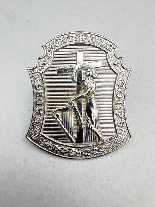 British Commonwealth Montserrat Defence Force Cadet Corps Cap Badge