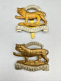 WW1 WW2 British Army Leicestershire Regiment Cap Badges