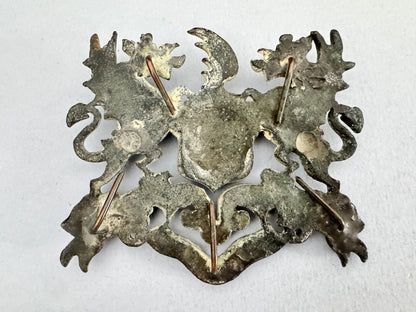 Victorian British City of London Coat of Arms Bronze Plaque