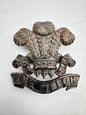 WW2 British Army The Welch (Welsh) Regiment Officer's Cap Badge GAUNT