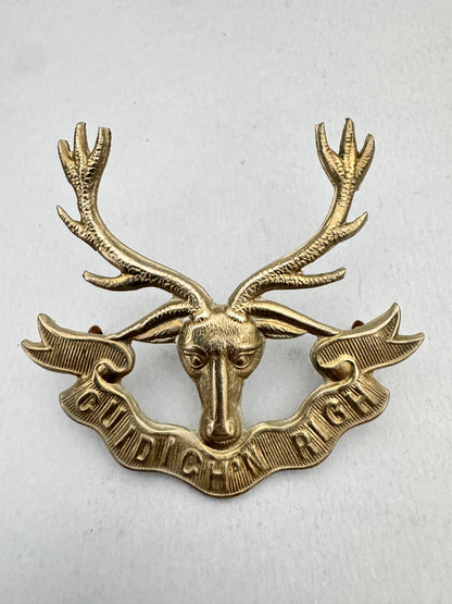 British Army Seaforth Highlanders Glengarry Cap Badge