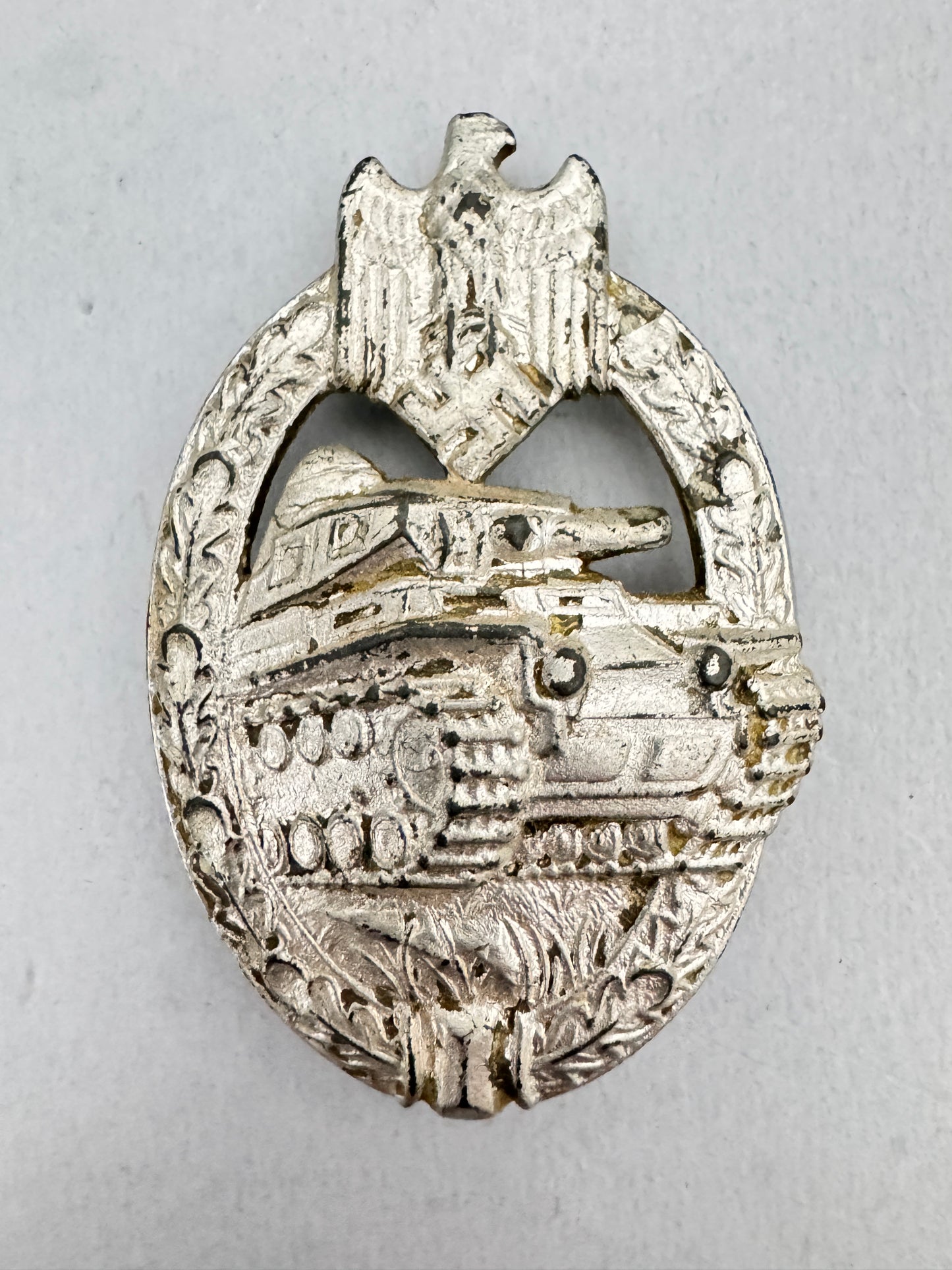 Panzer Assault Badge Silver AS