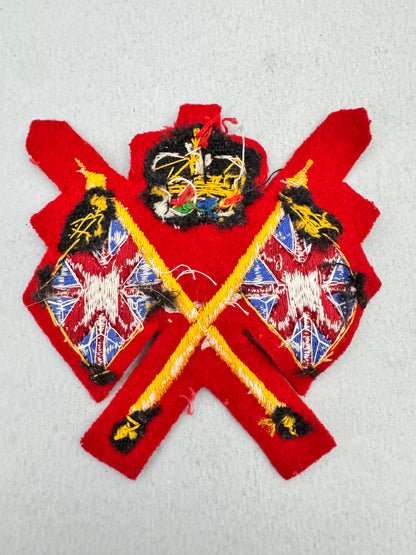 British Army Recruitment Sergeant Union Jack Arm Badge Insignia