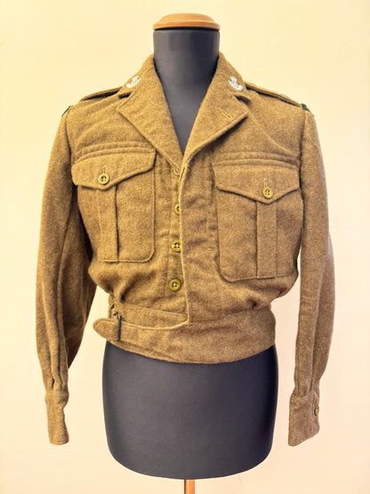 British Army Durham Light Infantry Officer's Battledress Uniform Blouse Tunic