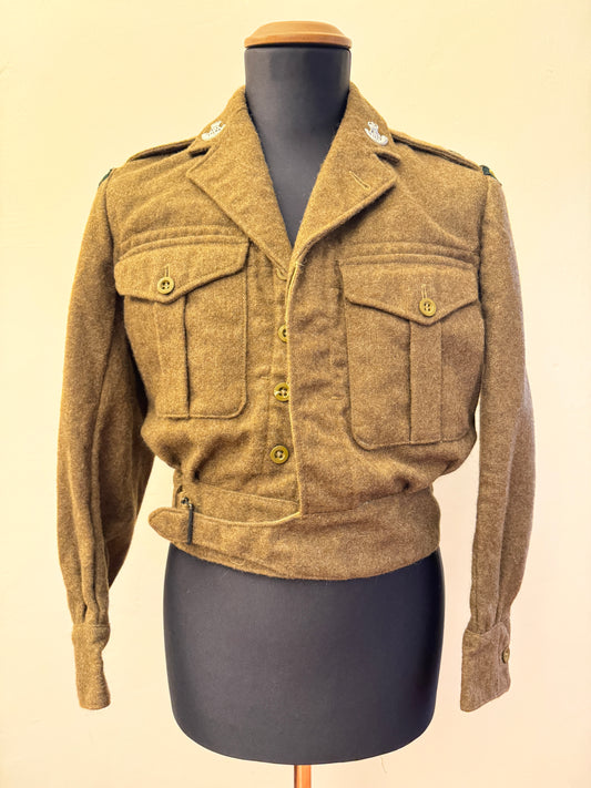 British Army Durham Light Infantry Officer's Battledress Uniform Blouse Tunic