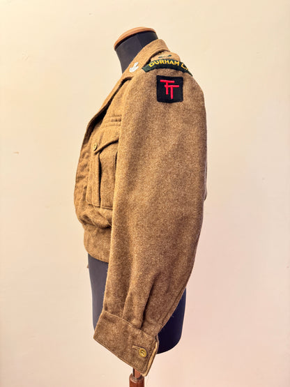 British Army Durham Light Infantry Officer's Battledress Uniform Blouse Tunic