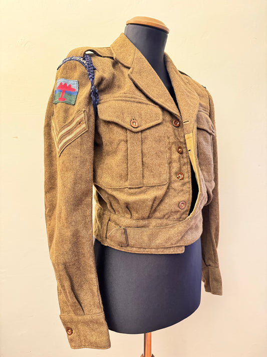 British Army Royal Signals Air NCO Battledress Uniform Blouse Tunic