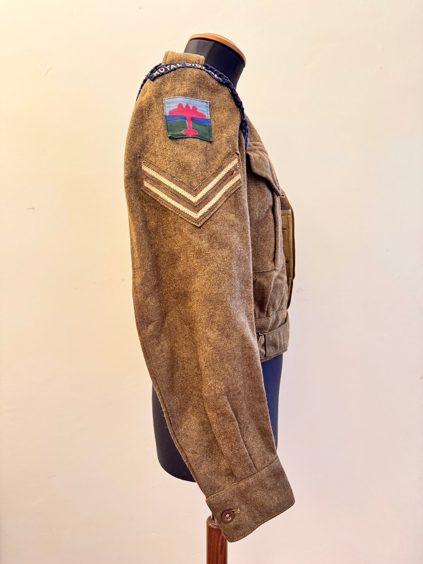 British Army Royal Signals Air NCO Battledress Uniform Blouse Tunic