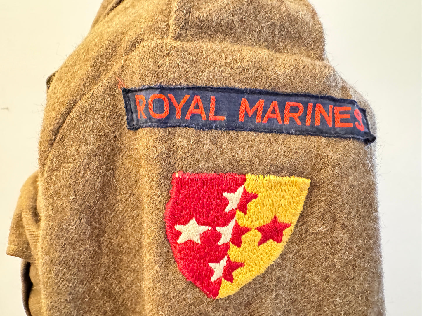 British Royal Marines Royal Armoured Corps Battledress Uniform Blouse Tunic