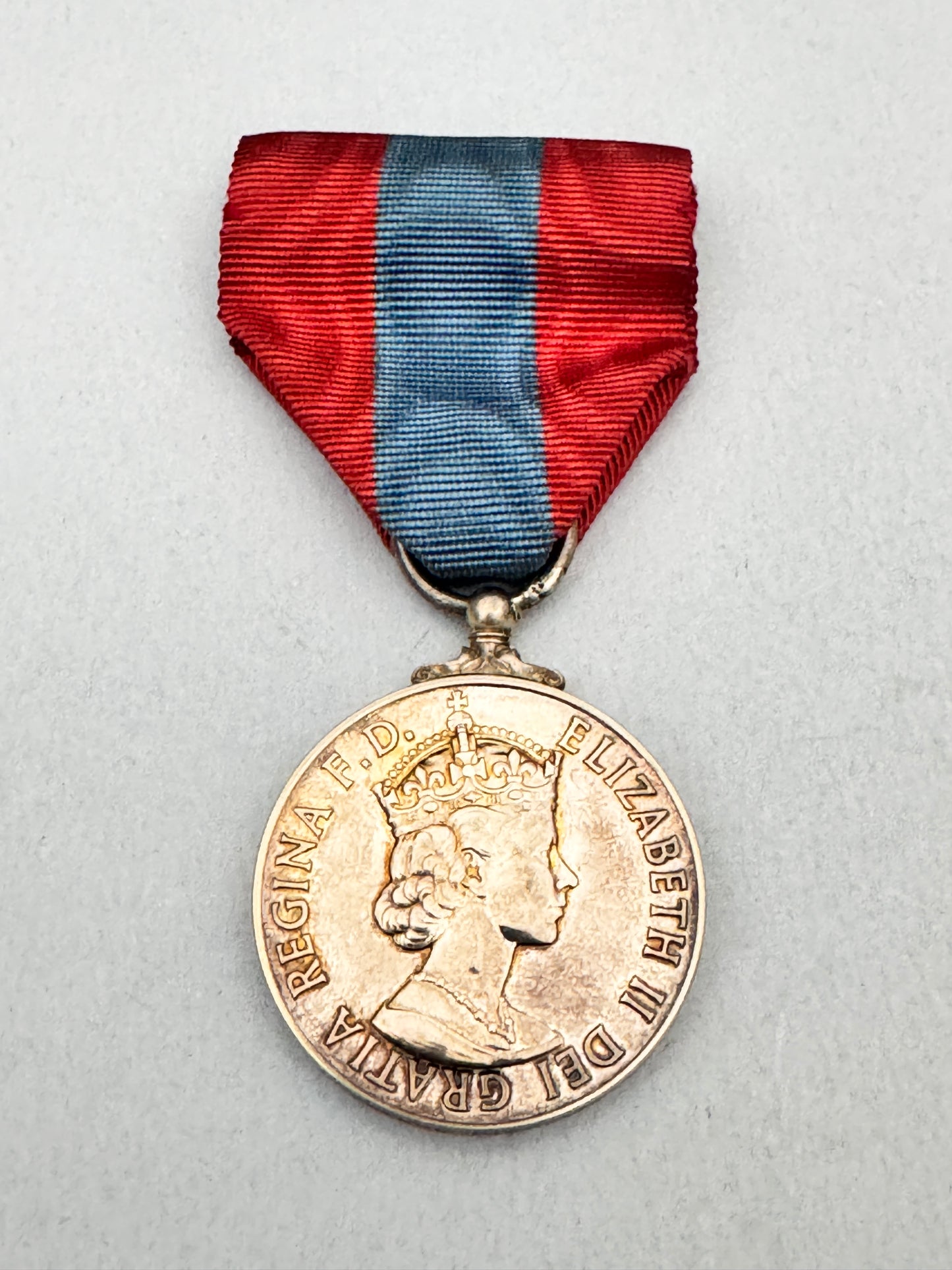 British Imperial Service Medal (ISM) QEII Issue Cased