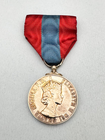 British Imperial Service Medal (ISM) QEII Issue Cased