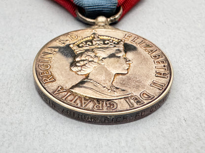 British Imperial Service Medal (ISM) QEII Issue Cased