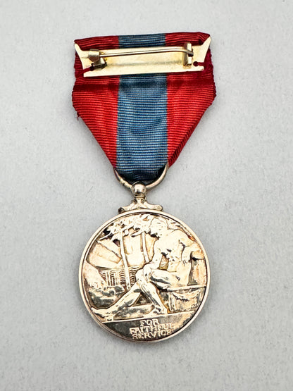 British Imperial Service Medal (ISM) QEII Issue Cased
