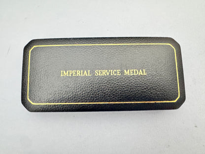 British Imperial Service Medal (ISM) QEII Issue Cased