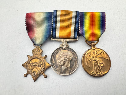 WW1 British War Medal Miniatures Trio