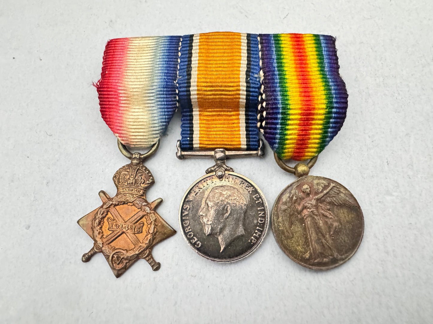 WW1 British War Medal Bar Miniatures SPINK