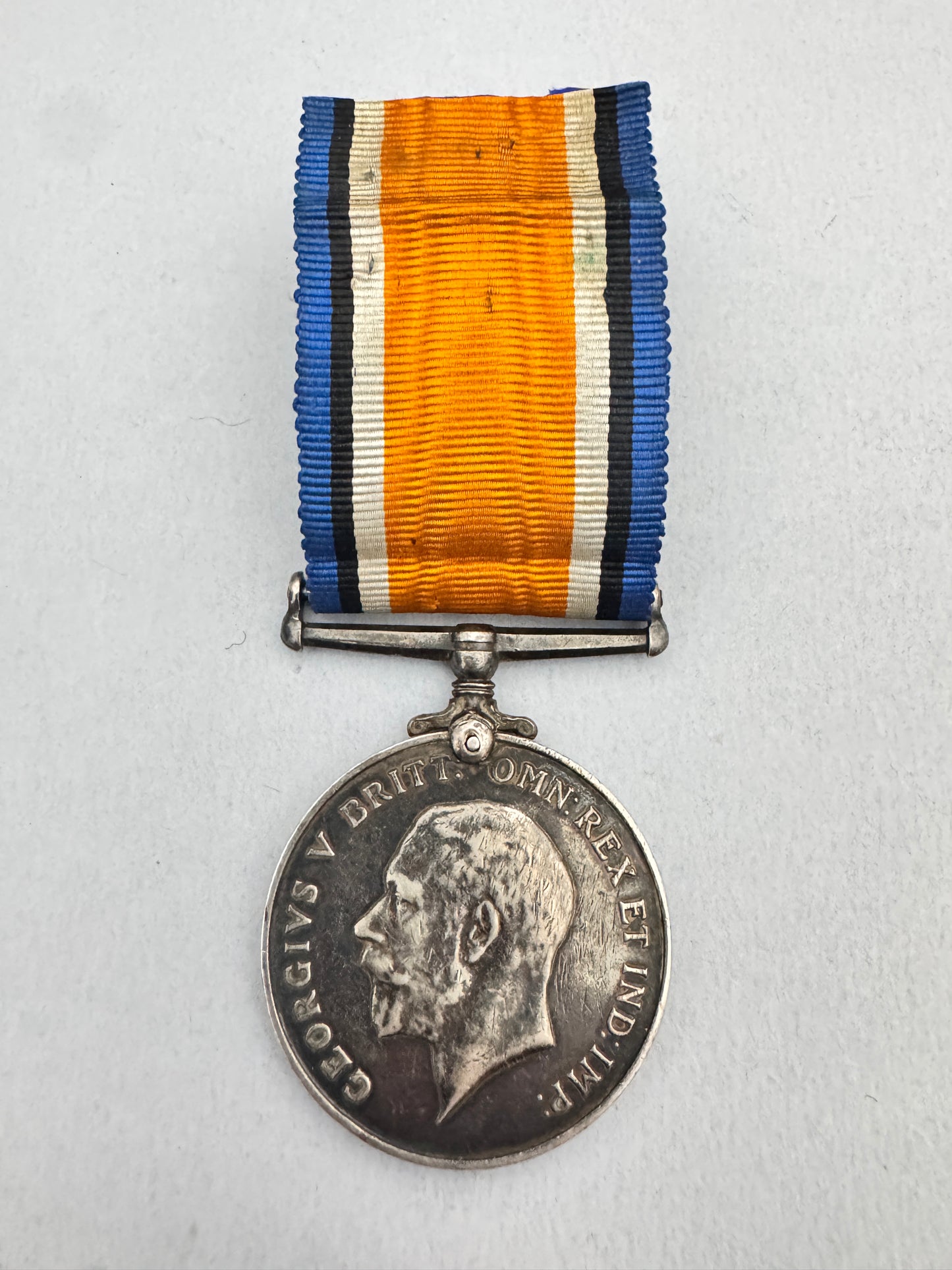 WW1 British War Medal Silver ROYAL NAVY
