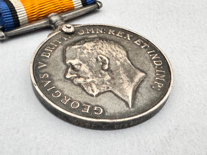 WW1 British War Medal Silver ROYAL NAVY