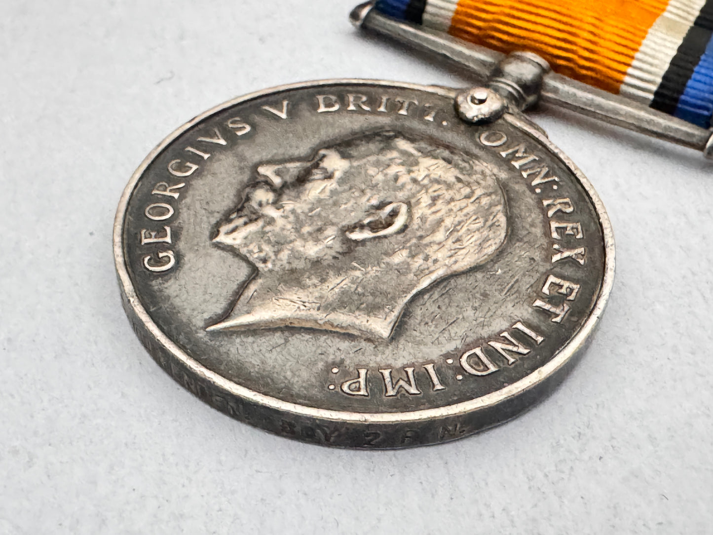 WW1 British War Medal Silver ROYAL NAVY
