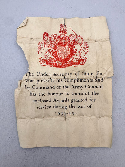 WW2 British War Medals Boxed